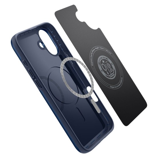 Husa pentru iPhone 16 - Spigen Thin Fit MagSafe - Navy Blue Husa pentru iPhone 16 - Spigen Thin Fit MagSafe - Navy Blue