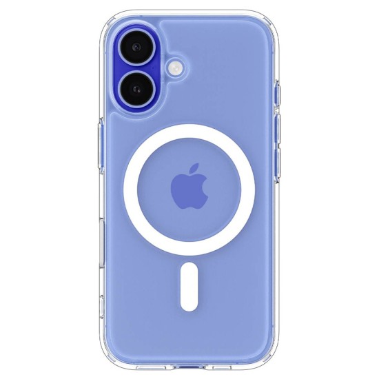 Husa pentru iPhone 16 - Spigen Ultra Hybrid T MagSafe - White Husa pentru iPhone 16 - Spigen Ultra Hybrid T MagSafe - White