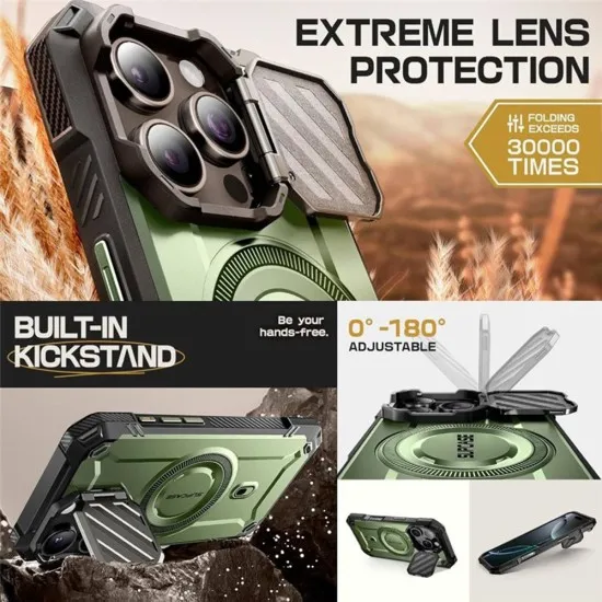 Husa pentru iPhone 16 - Supcase Unicorn Beetle XT MagSafe - Guldan Husa pentru iPhone 16 - Supcase Unicorn Beetle XT MagSafe - Guldan