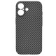 Husa pentru iPhone 16 - Techsuit Carbonite FiberShell - Black