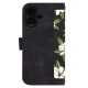 Husa pentru iPhone 16 - Techsuit FlipCraft - Flowers of the Dawn Husa pentru iPhone 16 - Techsuit FlipCraft - Flowers of the Dawn