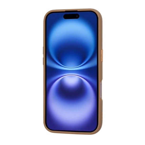 Husa pentru iPhone 16 - Techsuit HaloFrost MagSafe Series - Sandstone Brown Husa pentru iPhone 16 - Techsuit HaloFrost MagSafe Series - Sandstone Brown