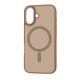 Husa pentru iPhone 16 - Techsuit HaloFrost MagSafe Series - Sandstone Brown Husa pentru iPhone 16 - Techsuit HaloFrost MagSafe Series - Sandstone Brown