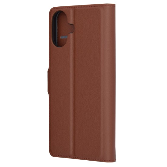 Husa pentru iPhone 16 - Techsuit Leather Folio - Brown Husa pentru iPhone 16 - Techsuit Leather Folio - Brown