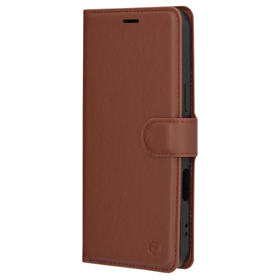 Husa pentru iPhone 16 - Techsuit Leather Folio - Brown Husa pentru iPhone 16 - Techsuit Leather Folio - Brown