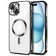 Husa pentru iPhone 16 - Techsuit Luxury Crystal MagSafe - Black Husa pentru iPhone 16 - Techsuit Luxury Crystal MagSafe - Black