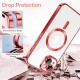 Husa pentru iPhone 16 - Techsuit Luxury Crystal MagSafe - Red Husa pentru iPhone 16 - Techsuit Luxury Crystal MagSafe - Red