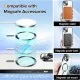 Husa pentru iPhone 16 - Techsuit Luxury Crystal MagSafe - Silver Husa pentru iPhone 16 - Techsuit Luxury Crystal MagSafe - Silver