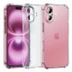 Husa pentru iPhone 16 - Techsuit Shockproof Clear Silicone - Clear Husa pentru iPhone 16 - Techsuit Shockproof Clear Silicone - Clear