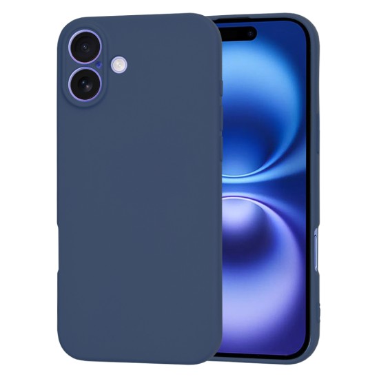 Husa pentru iPhone 16 - Techsuit SoftFlex - Navy Blue Husa pentru iPhone 16 - Techsuit SoftFlex - Navy Blue