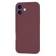Husa pentru iPhone 16 - Techsuit SoftFlex - Plum Red Husa pentru iPhone 16 - Techsuit SoftFlex - Plum Red