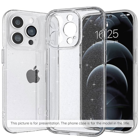 Husa pentru iPhone 16 - Techsuit SparkleSkin MagSafe Series - Clear Husa pentru iPhone 16 - Techsuit SparkleSkin MagSafe Series - Clear
