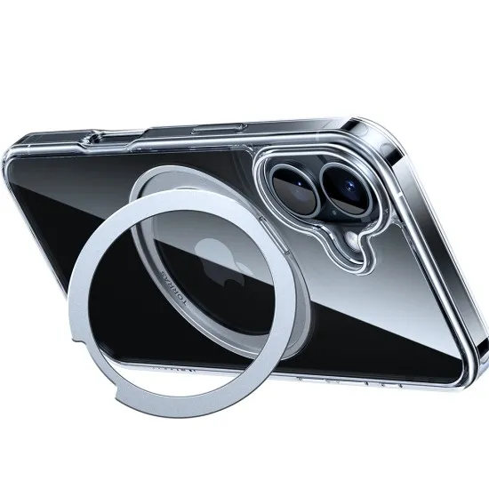 Husa pentru iPhone 16 - Torras Ostand Pro Series - Clear Husa pentru iPhone 16 - Torras Ostand Pro Series - Clear