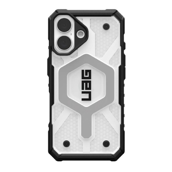 Husa pentru iPhone 16 - UAG Pathfinder Clear MagSafe - Ice Husa pentru iPhone 16 - UAG Pathfinder Clear MagSafe - Ice