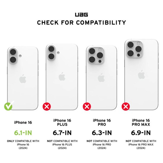 Husa pentru iPhone 16 - UAG Plasma XTE MagSafe - Black / Orange Husa pentru iPhone 16 - UAG Plasma XTE MagSafe - Black / Orange