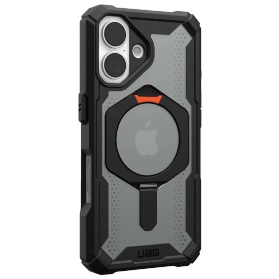 Husa pentru iPhone 16 - UAG Plasma XTE MagSafe - Black / Orange Husa pentru iPhone 16 - UAG Plasma XTE MagSafe - Black / Orange
