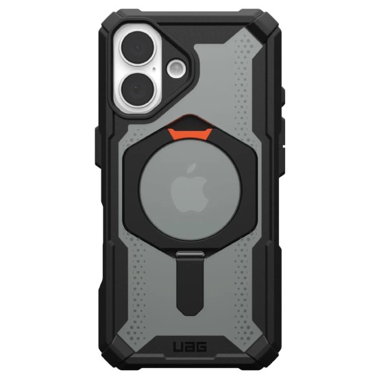 Husa pentru iPhone 16 - UAG Plasma XTE MagSafe - Black / Orange Husa pentru iPhone 16 - UAG Plasma XTE MagSafe - Black / Orange