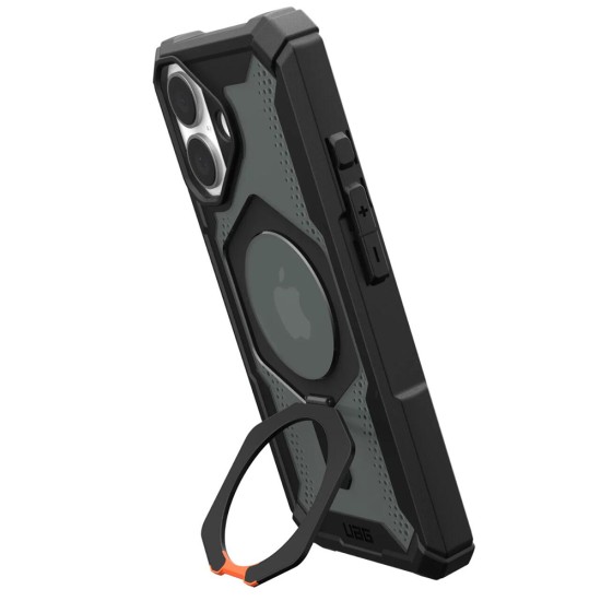 Husa pentru iPhone 16 - UAG Plasma XTE MagSafe - Black / Orange Husa pentru iPhone 16 - UAG Plasma XTE MagSafe - Black / Orange