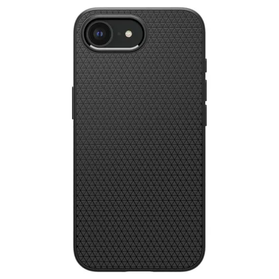 Husa pentru iPhone 16e - Spigen Liquid Air - Matte Black