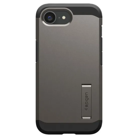 Husa pentru iPhone 16e - Spigen Tough Armor MagSafe - Gunmetal