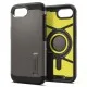 Husa pentru iPhone 16e - Spigen Tough Armor MagSafe - Gunmetal