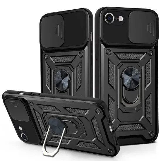 Husa pentru iPhone 6/ 6S - Techsuit CamShield Series - Black Husa pentru iPhone 6/ 6S - Techsuit CamShield Series - Black