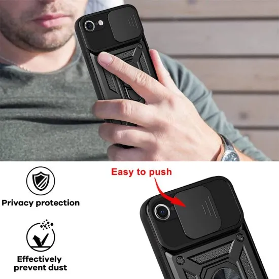 Husa pentru iPhone 6/ 6S - Techsuit CamShield Series - Black Husa pentru iPhone 6/ 6S - Techsuit CamShield Series - Black