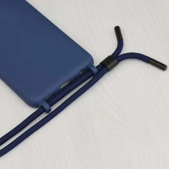 Husa pentru iPhone 6/ 6S - Techsuit Crossbody Lanyard - Blue
