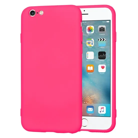 Husa pentru iPhone 6/ 6S - Techsuit SoftFlex - Hot Pink Husa pentru iPhone 6/ 6S - Techsuit SoftFlex - Hot Pink