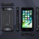 Husa pentru iPhone 7 / 8 / SE 2, SE 2020 / SE 3, SE 2022 - Techsuit Hybrid Armor Kickstand - Black