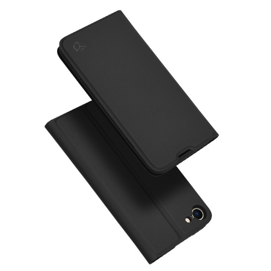 Husa pentru iPhone 7 / 8 / SE 2, SE 2020 / SE 3, SE 2022 - Techsuit Magskin Book - Black