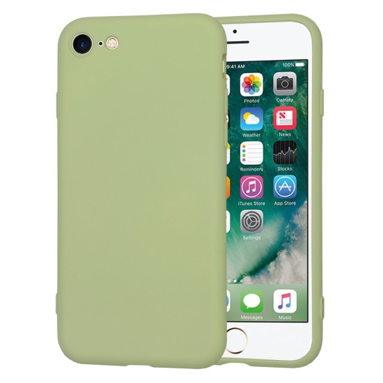 Husa pentru iPhone 7 / 8 / SE 2, SE 2020 / SE 3, SE 2022 - Techsuit SoftFlex - Matcha