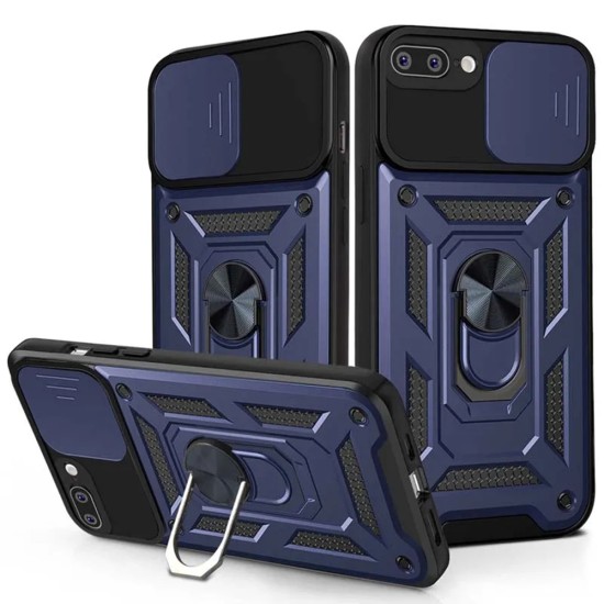 Husa pentru iPhone 7 Plus / 8 Plus  - Techsuit CamShield Series - Blue