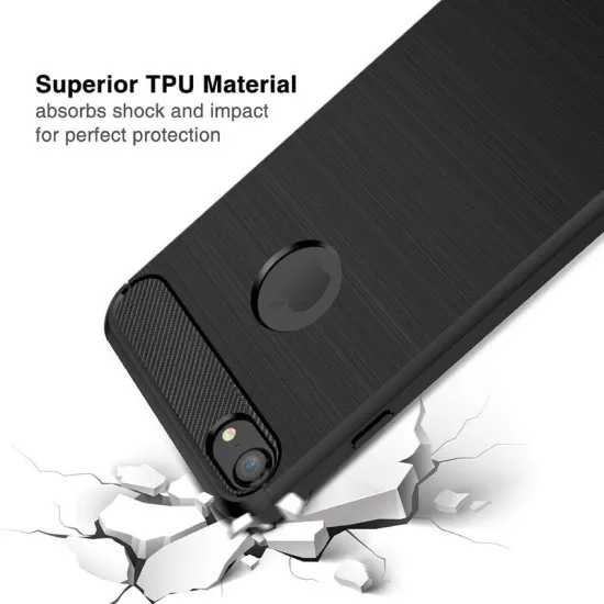Husa pentru iPhone SE 2, SE 2020 / SE 3, SE 2022 - Techsuit Carbon Silicone - Black Husa pentru iPhone SE 2, SE 2020 / SE 3, SE 2022 - Techsuit Carbon Silicone - Black