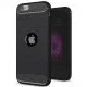 Husa pentru iPhone SE 2, SE 2020 / SE 3, SE 2022 - Techsuit Carbon Silicone - Black Husa pentru iPhone SE 2, SE 2020 / SE 3, SE 2022 - Techsuit Carbon Silicone - Black