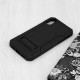 Husa pentru iPhone X, iPhone 10 - Techsuit Hybrid Armor Kickstand - Black