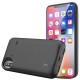 Husa pentru iPhone X / XS cu Baterie de 5000mAh - Techsuit Power Pro - Black