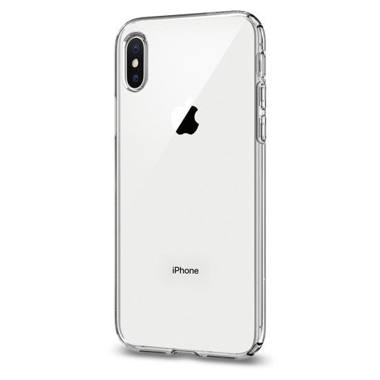 Husa pentru iPhone X / XS - Spigen Liquid Crystal - Clear