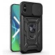 Husa pentru iPhone X / XS - Techsuit CamShield Series - Black