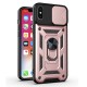 Husa pentru iPhone X / XS - Techsuit CamShield Series - Rose Gold