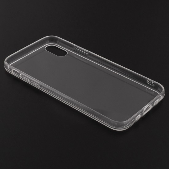 Husa pentru iPhone X / XS - Techsuit Clear Silicone - Transparenta