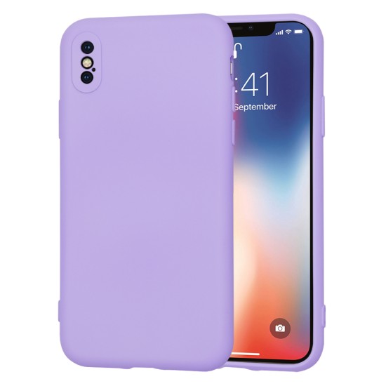 Husa pentru iPhone X / XS - Techsuit SoftFlex - Light Purple