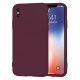 Husa pentru iPhone X / XS - Techsuit SoftFlex - Plum Red