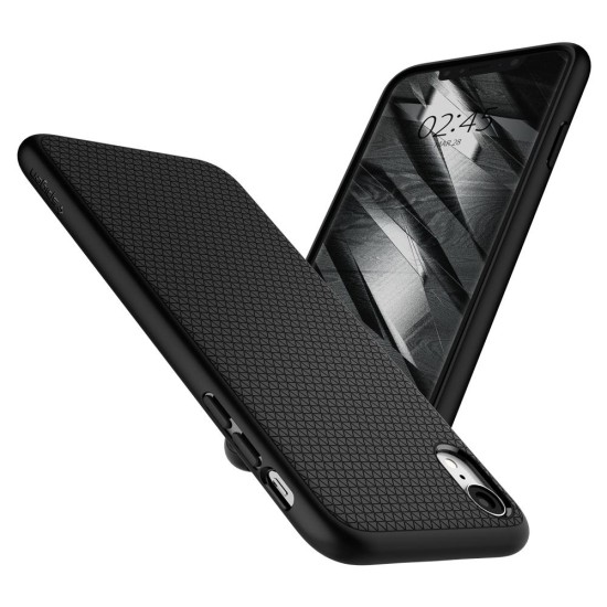 Husa pentru iPhone XR - Spigen Liquid Air - Black