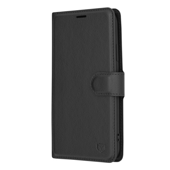 Husa pentru iPhone XR - Techsuit Leather Folio - Black