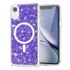 Husa pentru iPhone XR - Techsuit Sparkly Glitter MagSafe - Purple