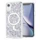 Husa pentru iPhone XR - Techsuit Sparkly Glitter MagSafe - White