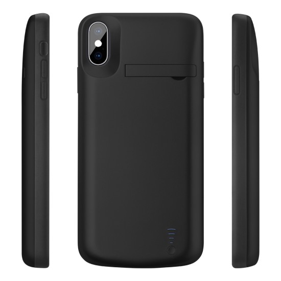 Husa pentru iPhone XS Max cu Baterie de 6000mAh - Techsuit Power Pro - Black