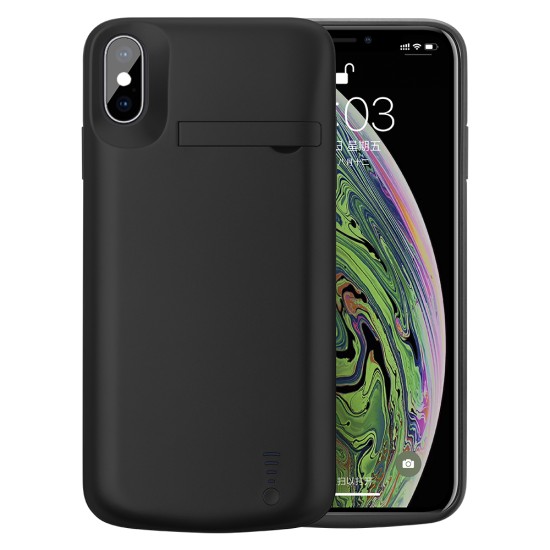 Husa pentru iPhone XS Max cu Baterie de 6000mAh - Techsuit Power Pro - Black