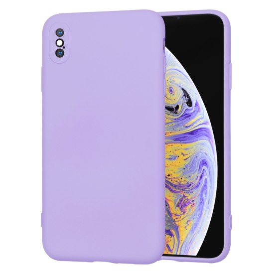 Husa pentru iPhone XS Max - Techsuit SoftFlex - Light Purple